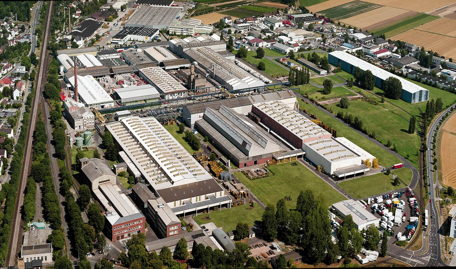 Der Standort von HÖRMANN Automotive in Gustavsburg