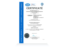HÖRMANN Automotive Slovakia Certificate EN ISO 14001:2015