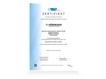 Zertifikat DIN EN ISO 3834-2:2021